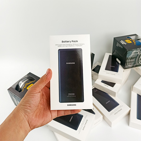 Pin sạc dự phòng Polymer 20.000 mAh Type C PD Samsung EB-P5300 [Hàng chính hãng-Newseal-Fullbox]